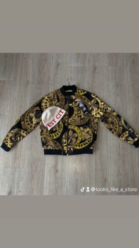 versace jacke ebay|Versace jacket price.